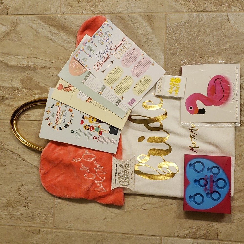 Miss to Mrs. Engagement Box Bride Bachelorette Party Essentials